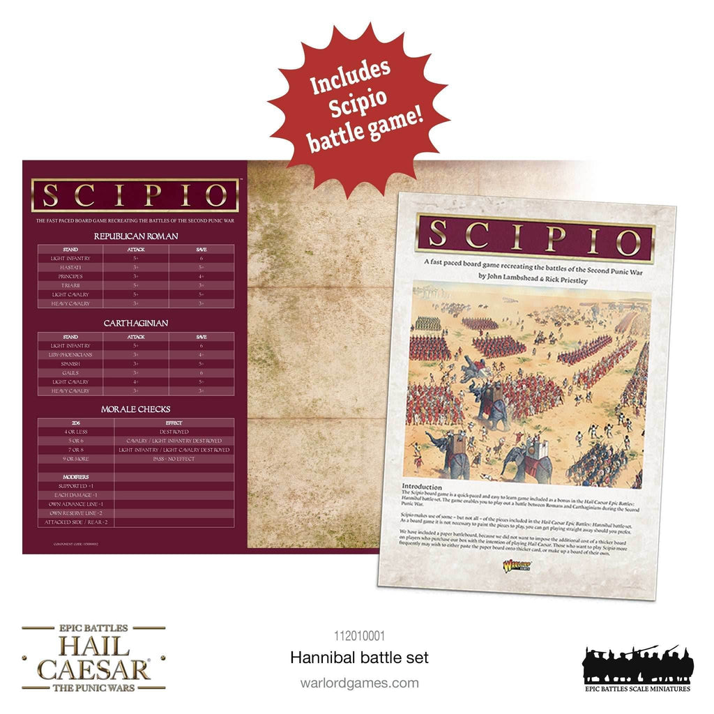 Hail Caesar Epic Battles: Punic Wars - Hannibal Battle Set - 