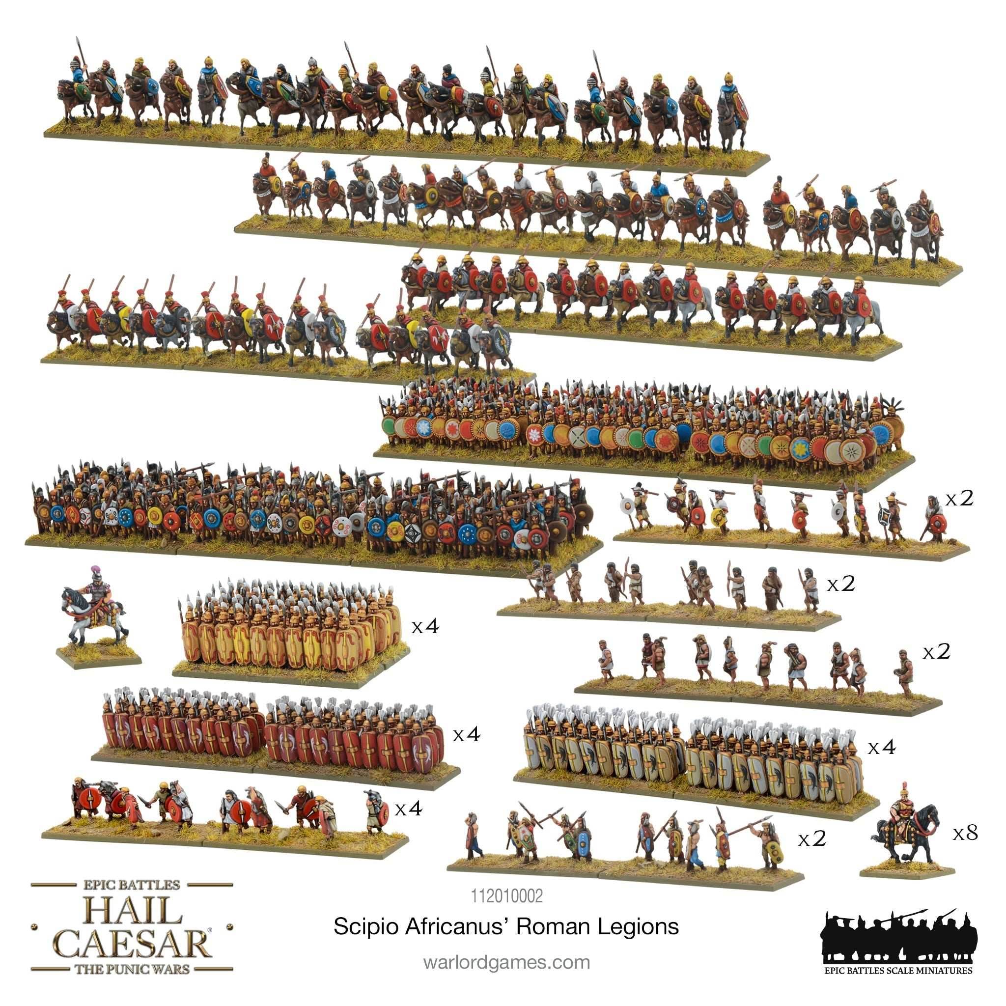 Hail Caesar Epic Battles: Punic Wars - Scipio Africanus' Roman Legions - 