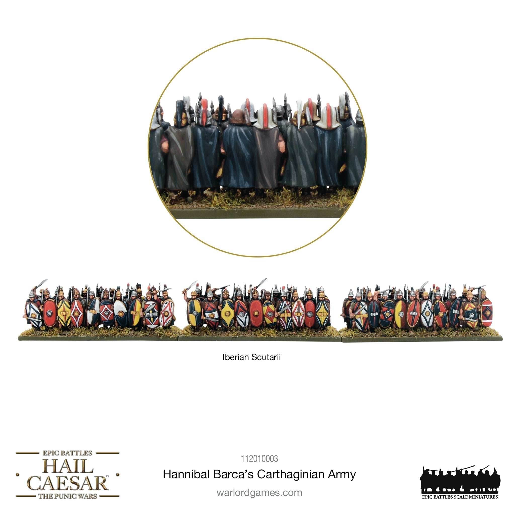 Hail Caesar Epic Battles: Punic Wars - Hannibal Barca's Carthaginian Army - 