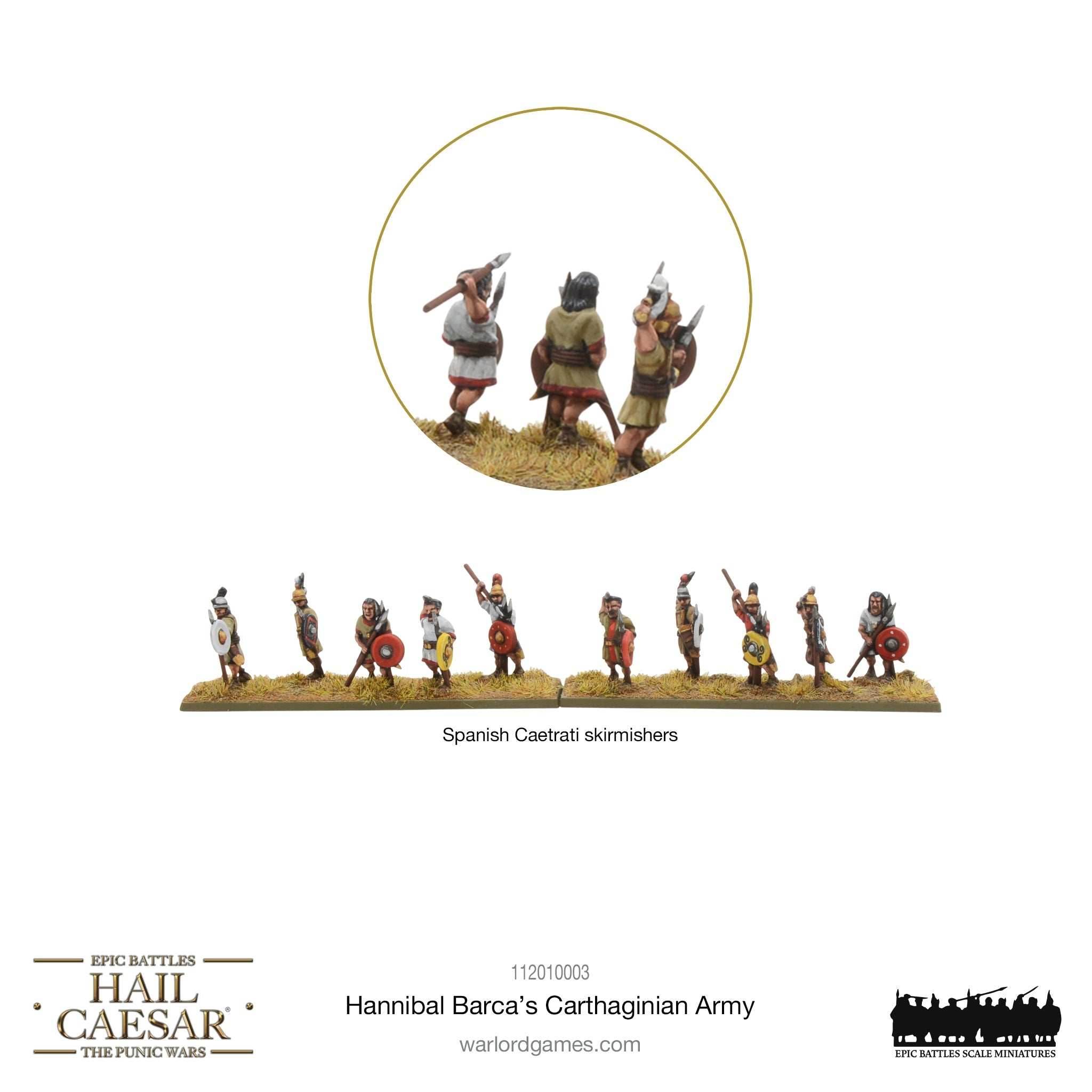 Hail Caesar Epic Battles: Punic Wars - Hannibal Barca's Carthaginian Army - 