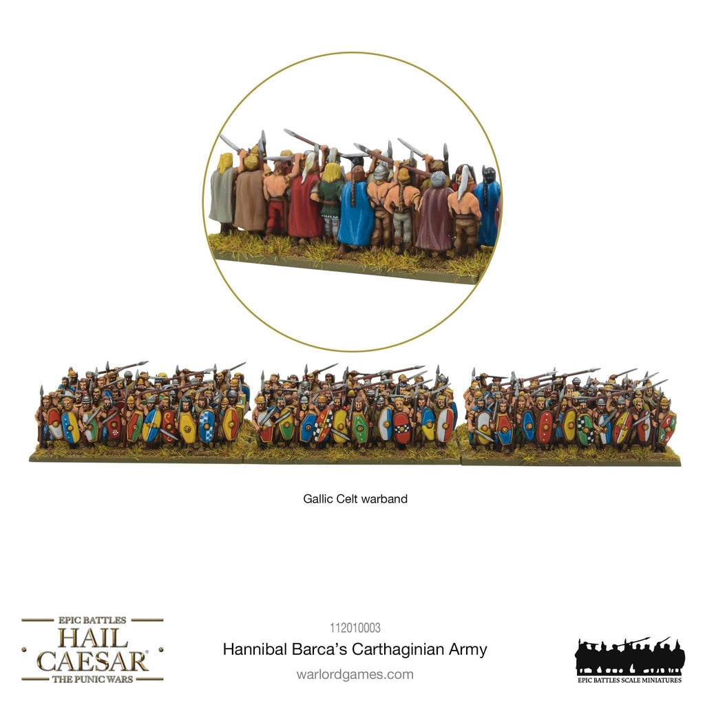 Hail Caesar Epic Battles: Punic Wars - Hannibal Barca's Carthaginian Army - 