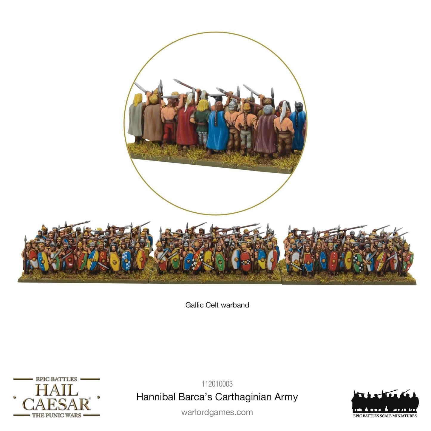 Hail Caesar Epic Battles: Punic Wars - Hannibal Barca's Carthaginian Army - 