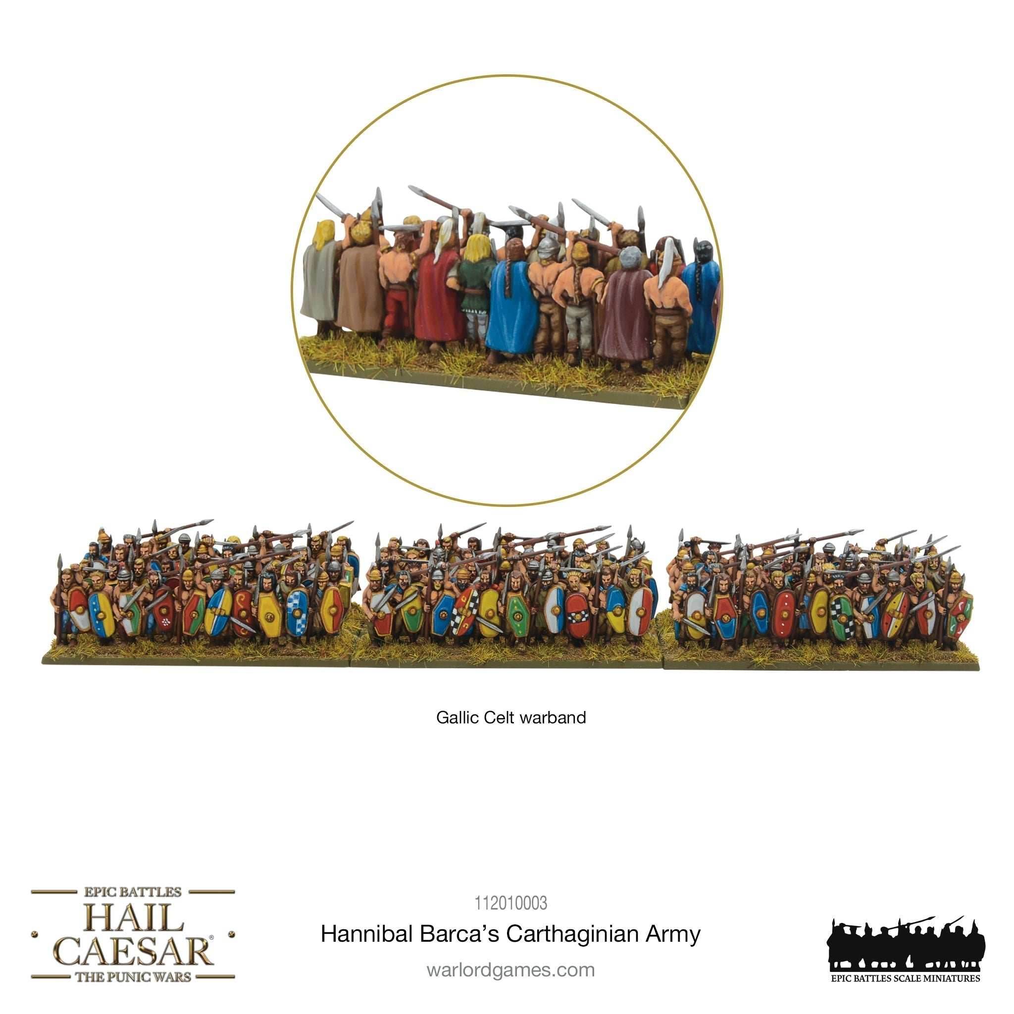 Hail Caesar Epic Battles: Punic Wars - Hannibal Barca's Carthaginian Army - 