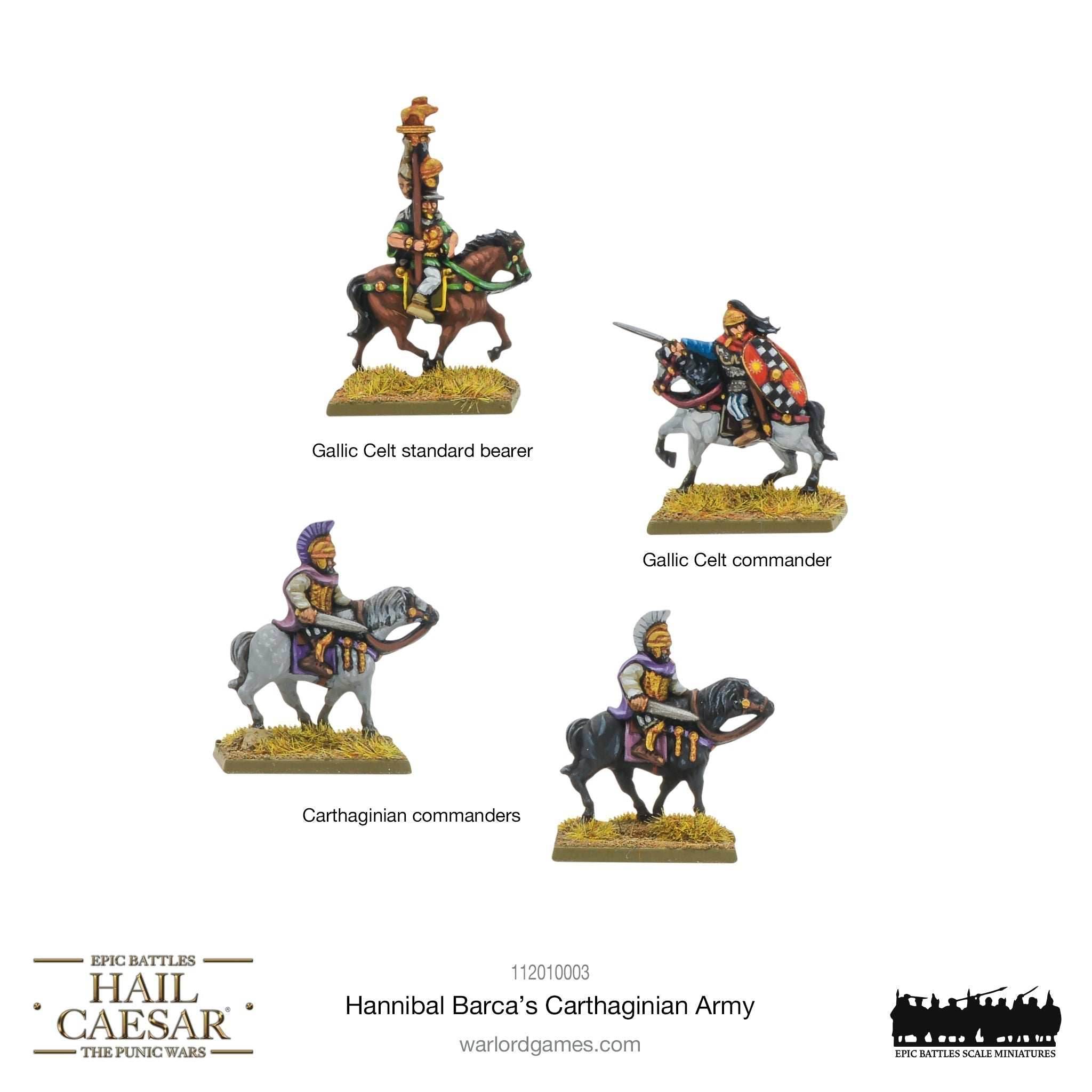 Hail Caesar Epic Battles: Punic Wars - Hannibal Barca's Carthaginian Army - 