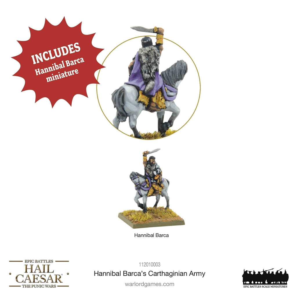 Hail Caesar Epic Battles: Punic Wars - Hannibal Barca's Carthaginian Army - 