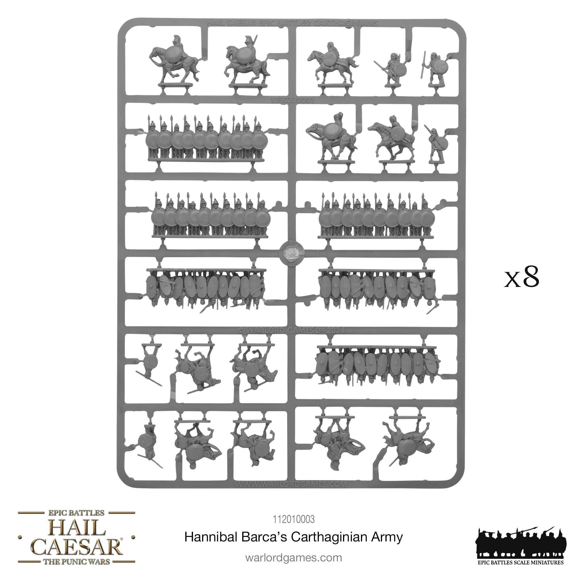 Hail Caesar Epic Battles: Punic Wars - Hannibal Barca's Carthaginian Army - 