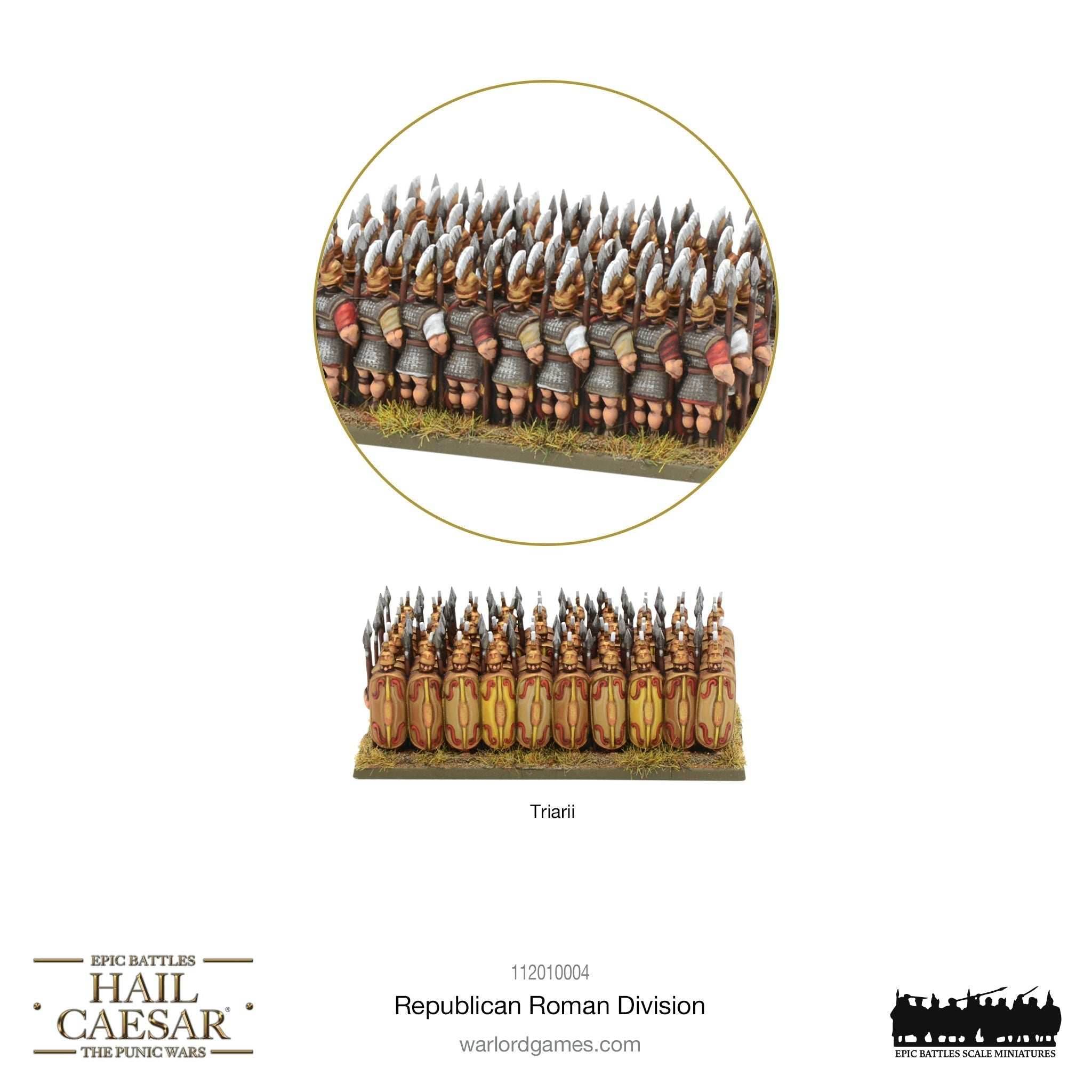Hail Caesar Epic Battles: Punic Wars - Republican Roman Division - 