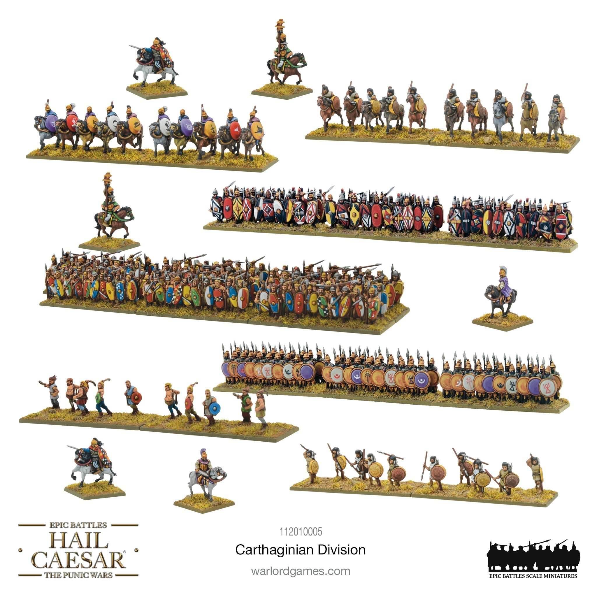 Hail Caesar Epic Battles: Punic Wars - Carthaginian Division - 