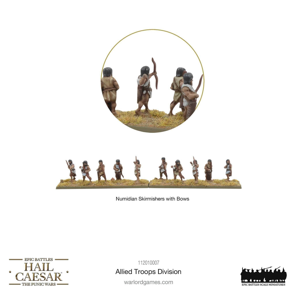 Hail Caesar Epic Battles: Punic Wars - Allied Troops Division - 