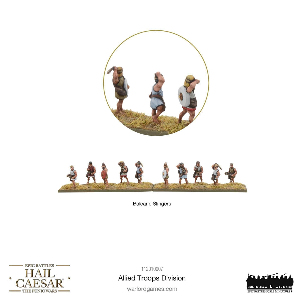 Hail Caesar Epic Battles: Punic Wars - Allied Troops Division - 