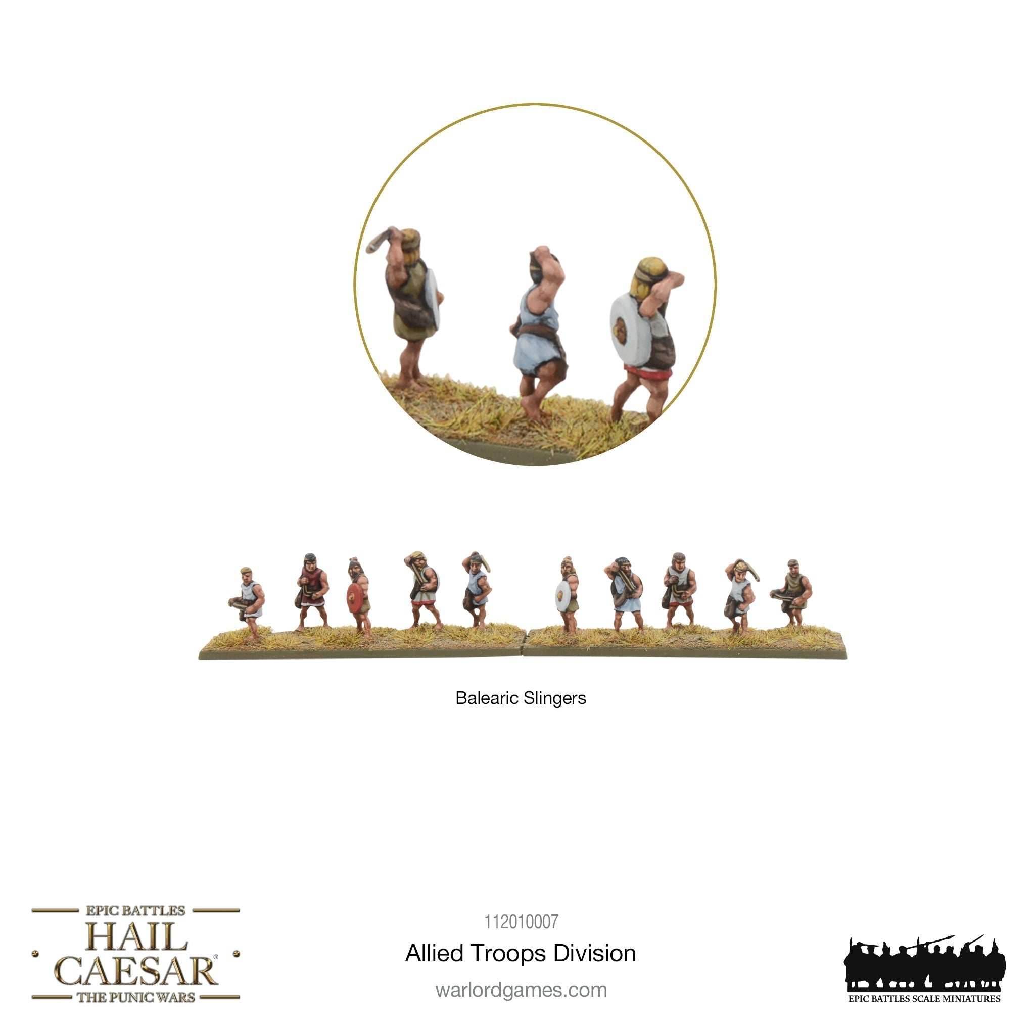 Hail Caesar Epic Battles: Punic Wars - Allied Troops Division - 