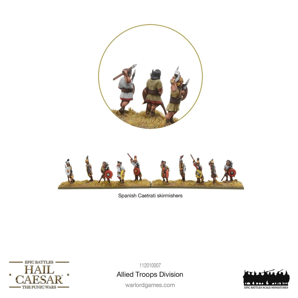 Hail Caesar Epic Battles: Punic Wars - Allied Troops Division - 