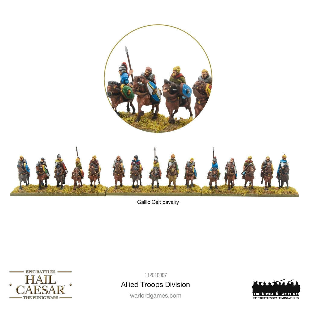 Hail Caesar Epic Battles: Punic Wars - Allied Troops Division - 