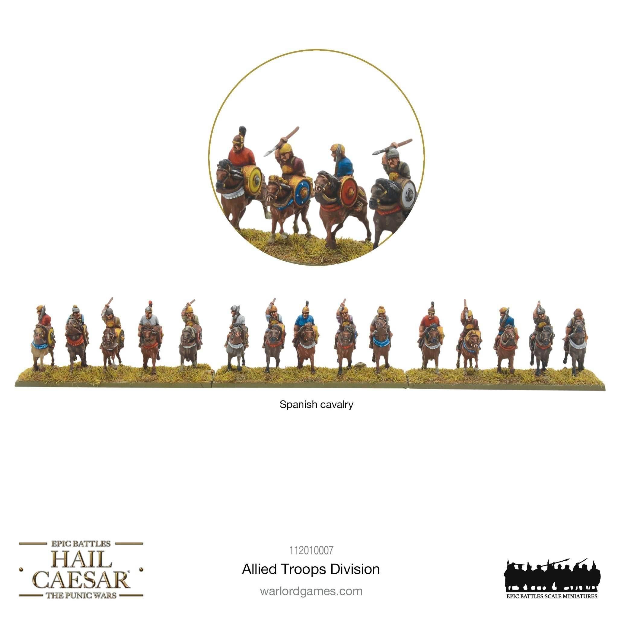 Hail Caesar Epic Battles: Punic Wars - Allied Troops Division - 