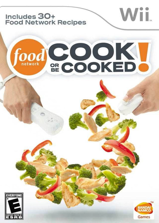 Food Network: Cook or Be Cooked (Wii) - Game Manual Only