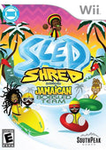 Sled Shred featuring the Jamaican Bobsled Team (Wii) - Game Manual Only
