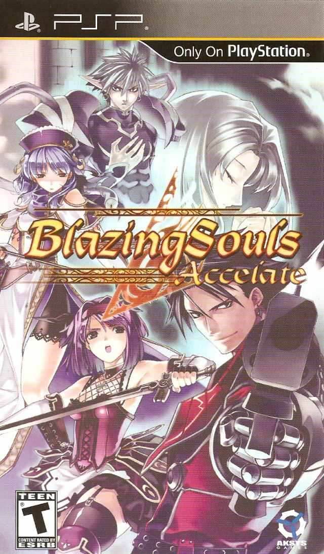 Blazing Souls Accelate (PSP) - Game Manual Only