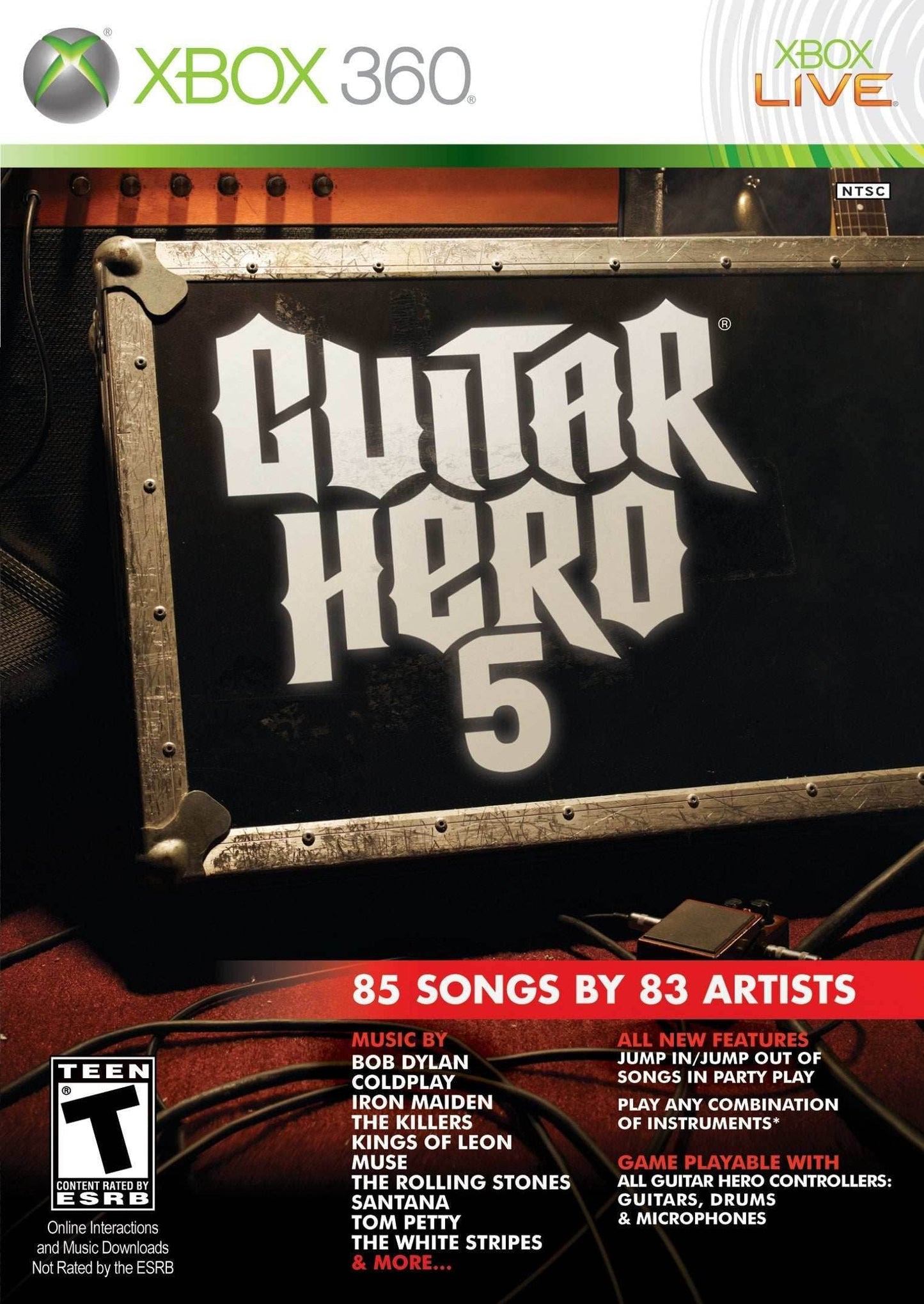 Guitar Hero 5 (Xbox 360) - Game Manual Only