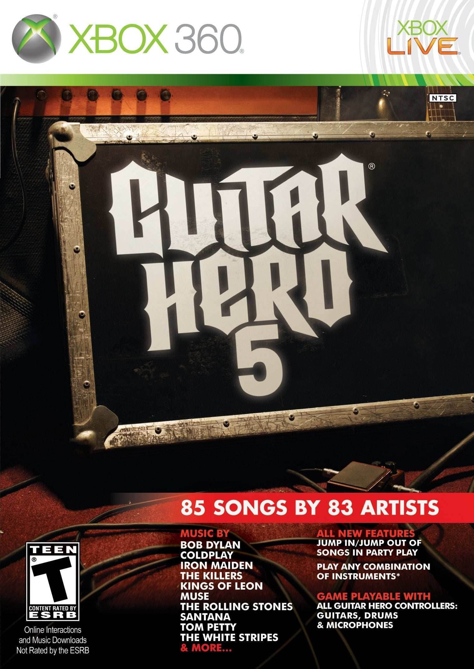 Guitar Hero 5 (Xbox 360) - Game Manual Only