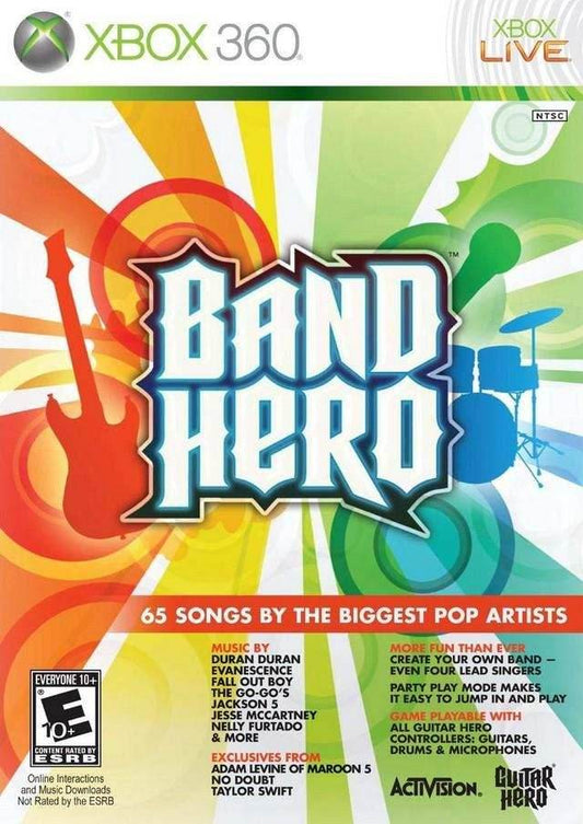 Band Hero (Xbox 360) - Game Manual Only