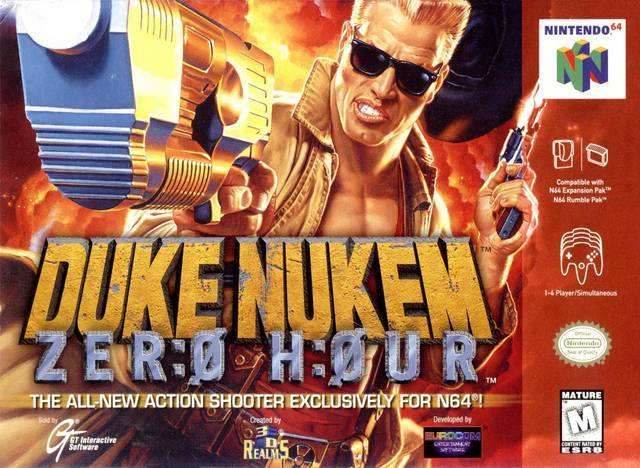 Duke Nukem Zero Hour (Nintendo 64) - Game Manual Only