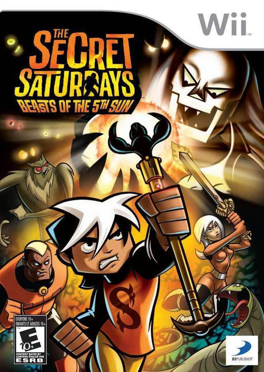 The Secret Saturdays: Beasts of The 5th Sun (Wii) - Game Manual Only