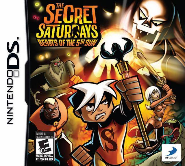 The Secret Saturdays: Beasts of The 5th Sun (Nintendo DS) - Game Manual Only