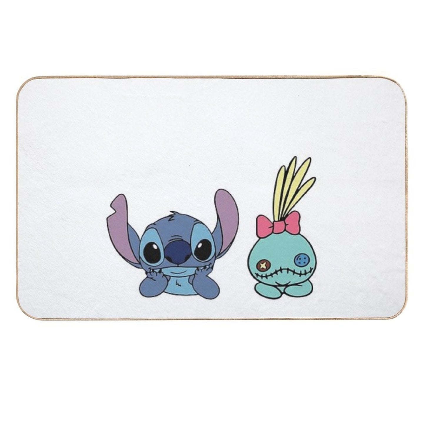 Stitch And Scrump  Dirt-Trapping Bath Mat
