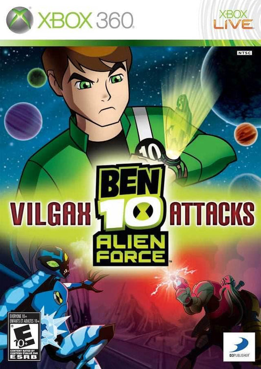 Ben 10: Alien Force: Vilgax Attacks (Xbox 360) - Game Manual Only