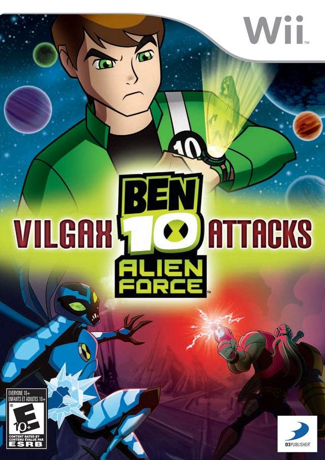 Ben 10: Alien Force: Vilgax Attacks (Wii) - Game Manual Only