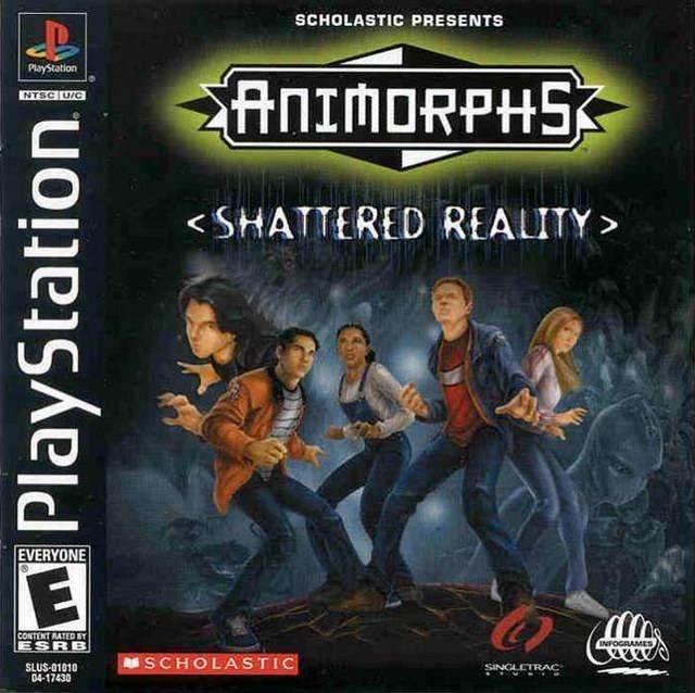 Animorphs: Shattered Reality (Playstation) - Game Manual Only