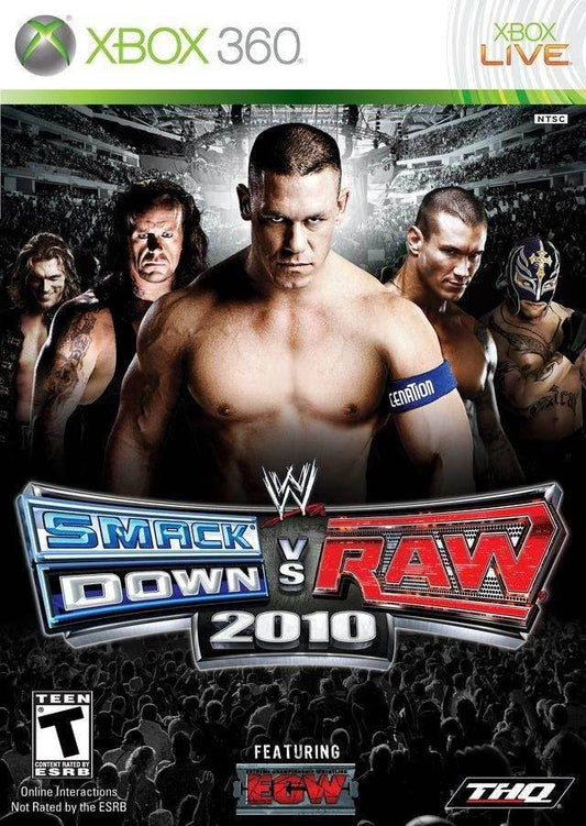 WWE SmackDown vs. Raw 2010 (Xbox 360) - Game Manual Only