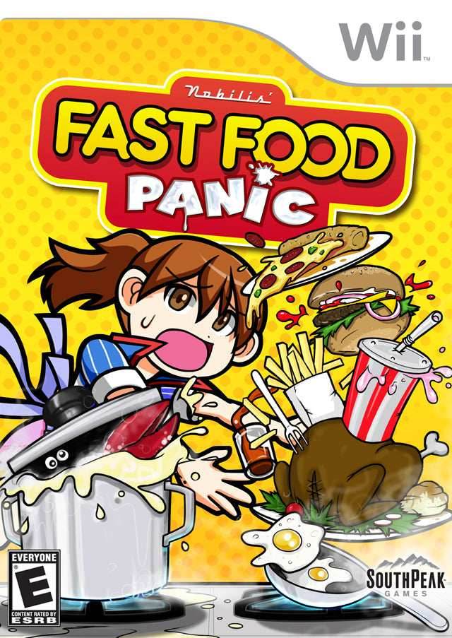 Fast Food Panic (Wii) - Game Manual Only