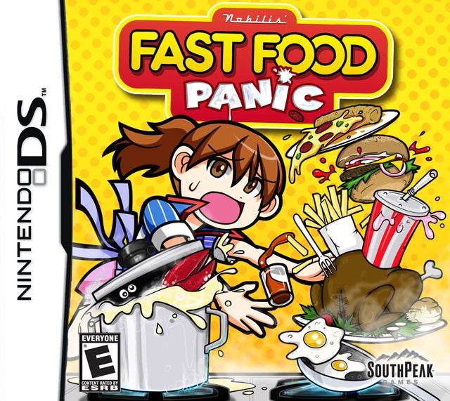 Fast Food Panic (Nintendo DS) - Game Manual Only