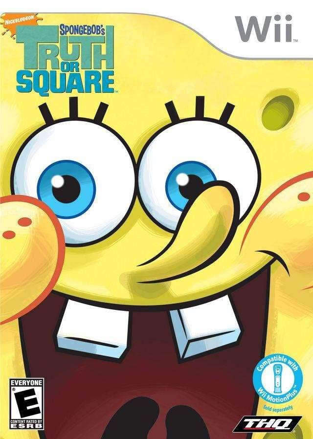 SpongeBob's Truth or Square (Wii) - Game Only