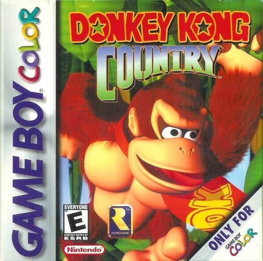 Donkey Kong Country (Gameboy Color) - Game Manual Only