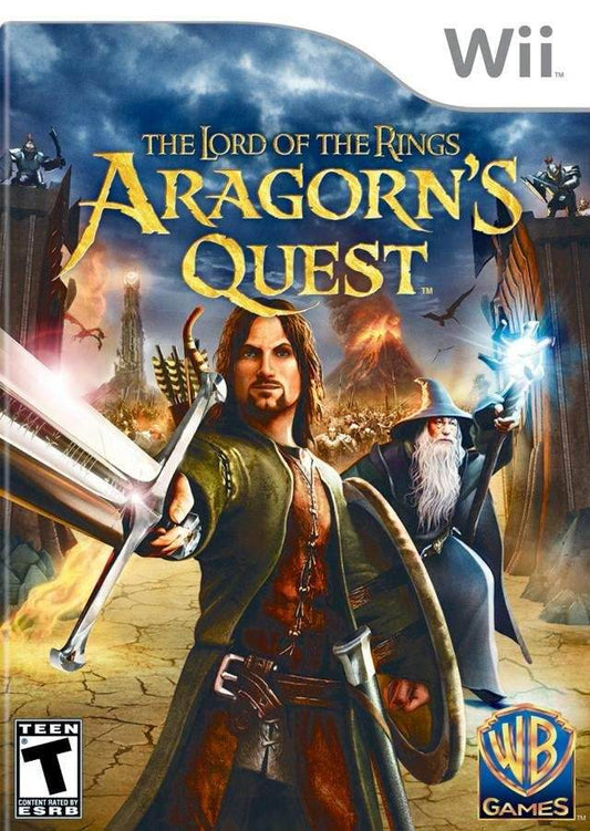 Lord of the Rings: Aragorn's Quest (Wii) - Game Manual Only
