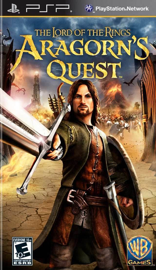 The Lord of the Rings: Aragorn's Quest (PSP) - Game Manual Only