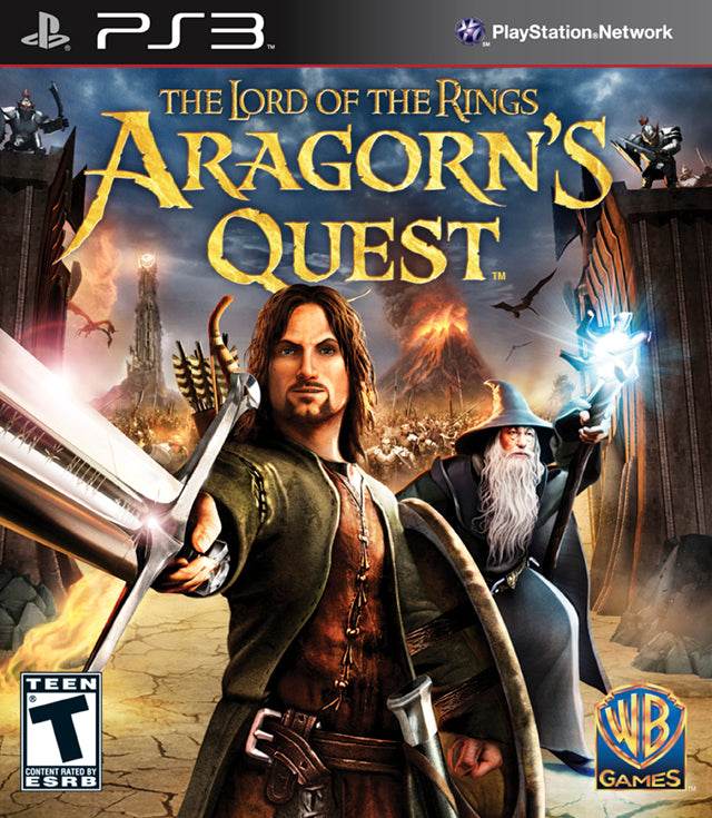 The Lord of the Rings: Aragorn's Quest (Playstation 3) - Game Manual Only
