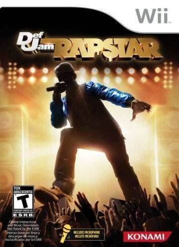 Def Jam Rapstar Game & Microphone (Wii) - Game Manual Only