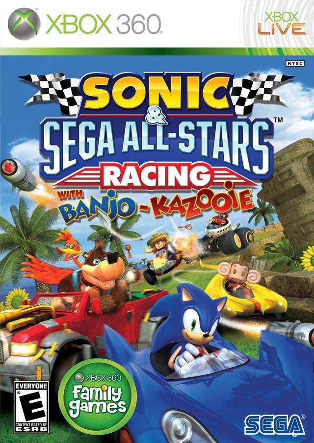 Sonic & SEGA All-Stars Racing (Xbox 360) - Game Manual Only
