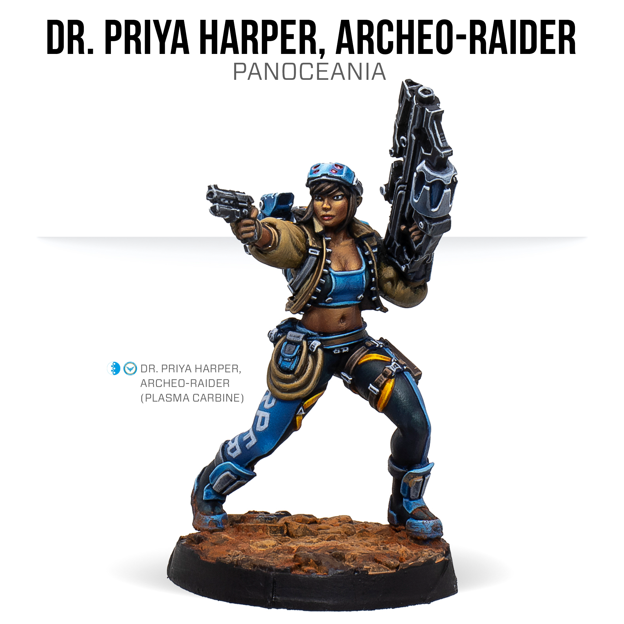 Dr. Priya Harper, Archeo-raider (Plasma Carbine)