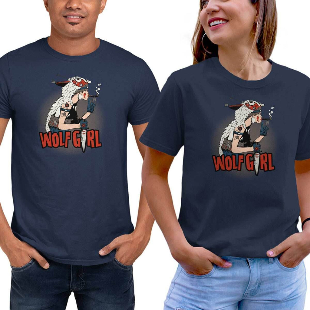 Wolf Girl - Unisex / Navy / S