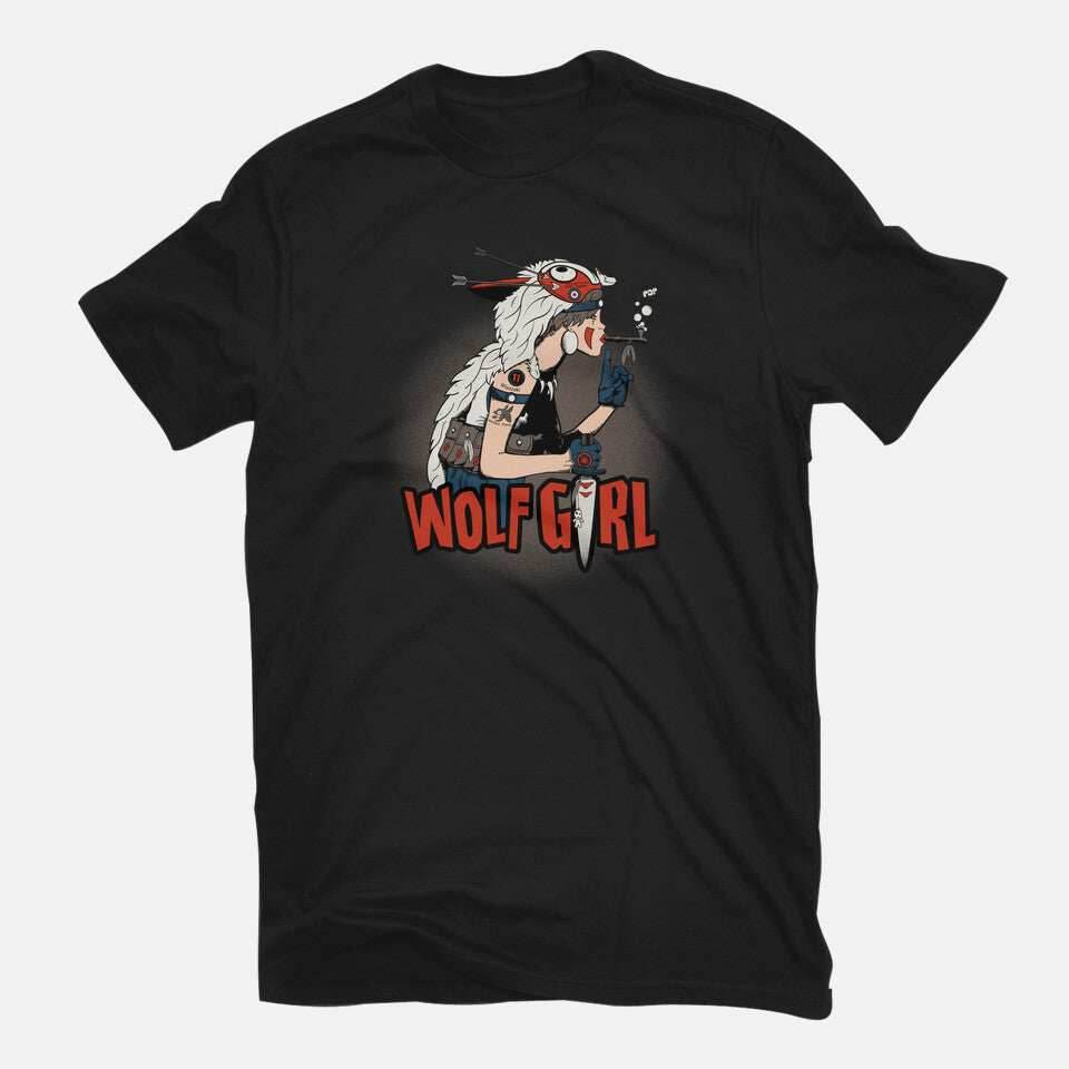 Wolf Girl - Unisex / Black / S