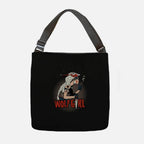 Wolf Girl - None / Black / 16x16