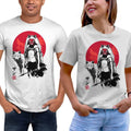 Wolf Girl Sumi-e - Unisex / White / S
