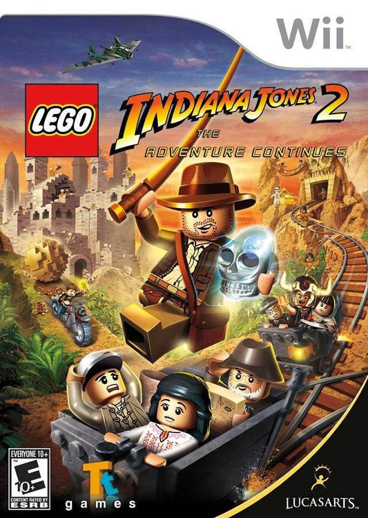 LEGO Indiana Jones 2: The Adventure Continues (Wii) - Game Manual Only