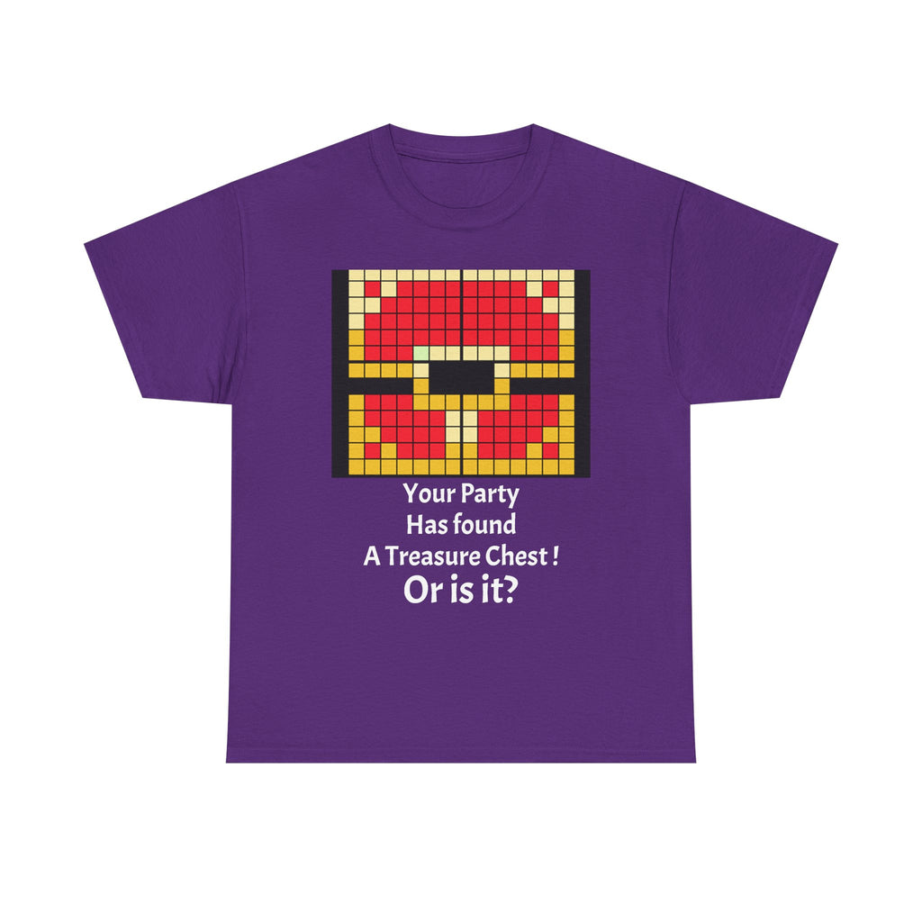 Your party has found a treasure chest! Unisex Heavy Cotton Tee