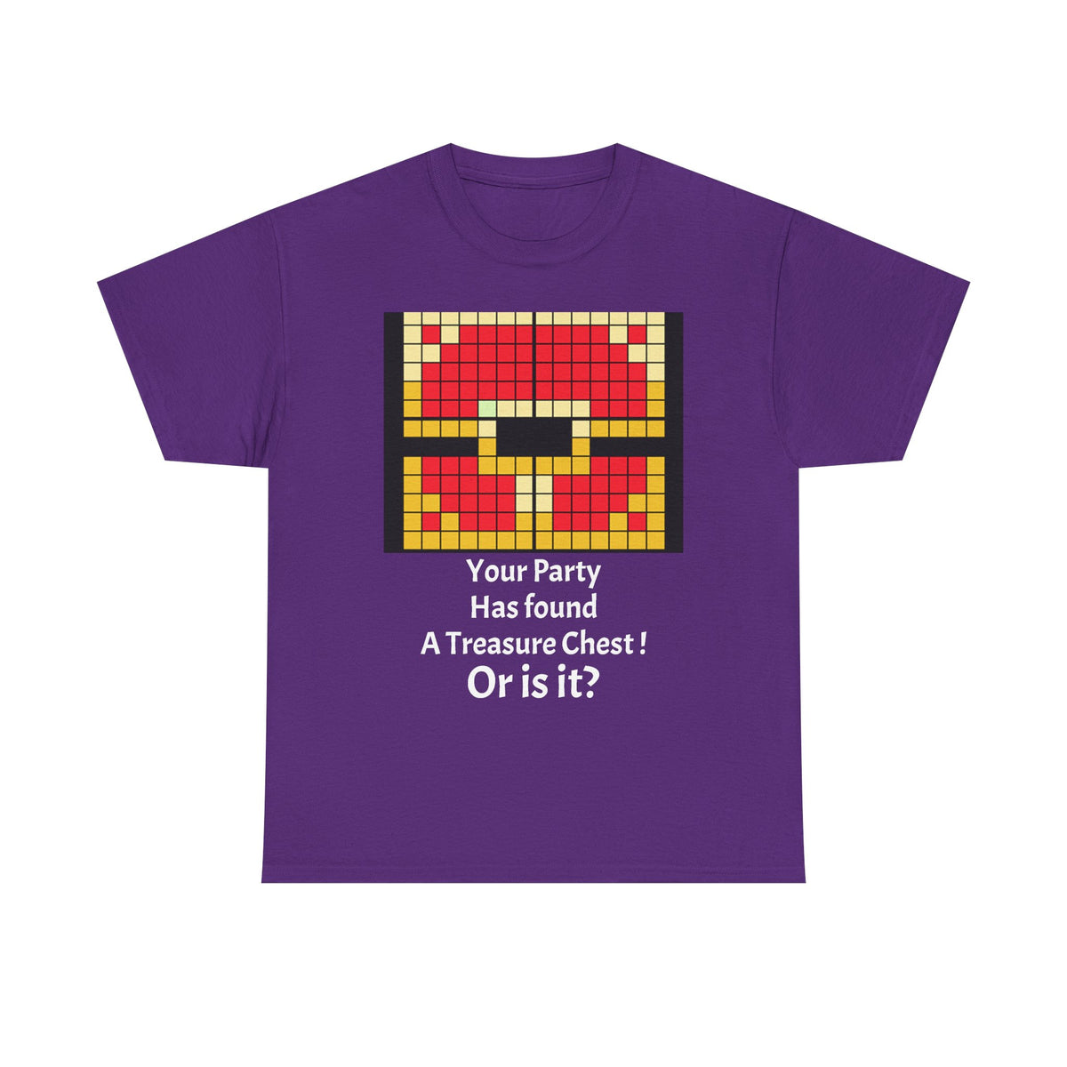 Your party has found a treasure chest! Unisex Heavy Cotton Tee