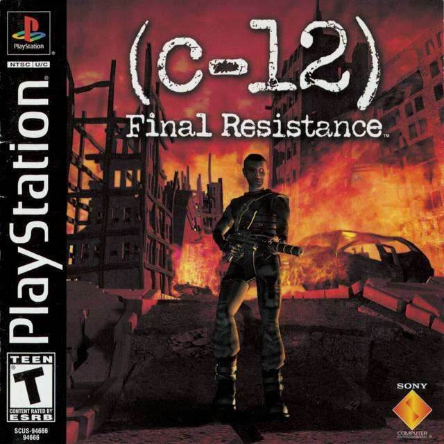 C-12: Final Resistance (Playstation) - Game Manual Only